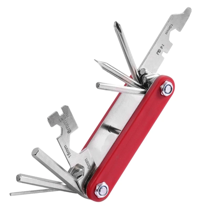 

77HC 13 в 1 Многофункциональный инструмент для ремонта велосипедного механика Портативный инструмент для обслуживания горного в