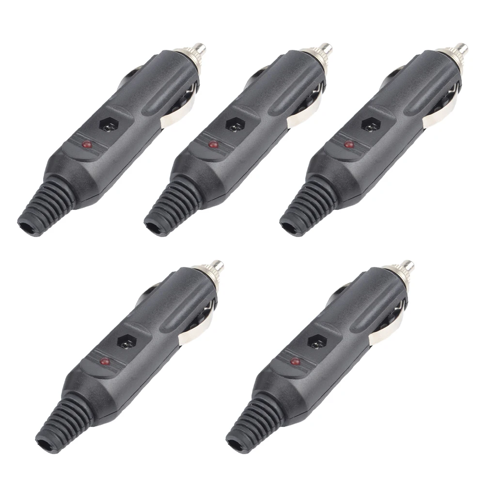 

Auto Accessories Car Lighter Socket Plug Vacuum Cleaners With Fuse 10A 5pcs Air Pumps Car Wash Machines Connector