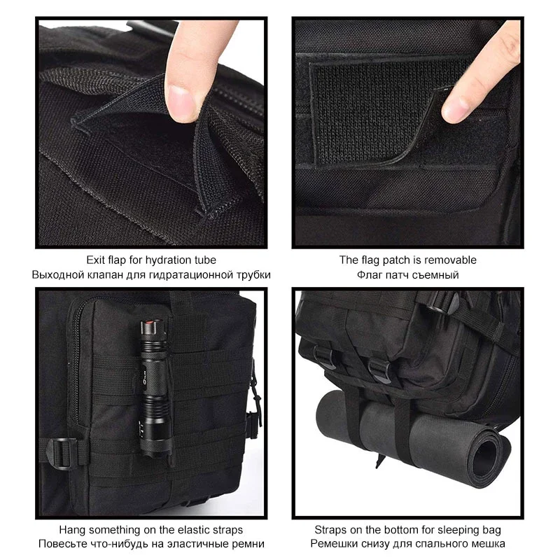 Нейлоновый тактический военный рюкзак водонепроницаемая армейская сумка