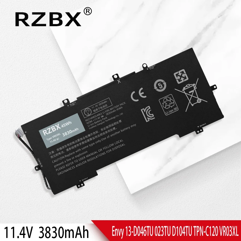 Аккумулятор RZBX для ноутбука HP 13-D021TU, 13-D001NT, 13-D023TU, 13-D024TU, 13-D004NP, 13-D025TU, детской модели, 13-D046TU, 816497-1C1