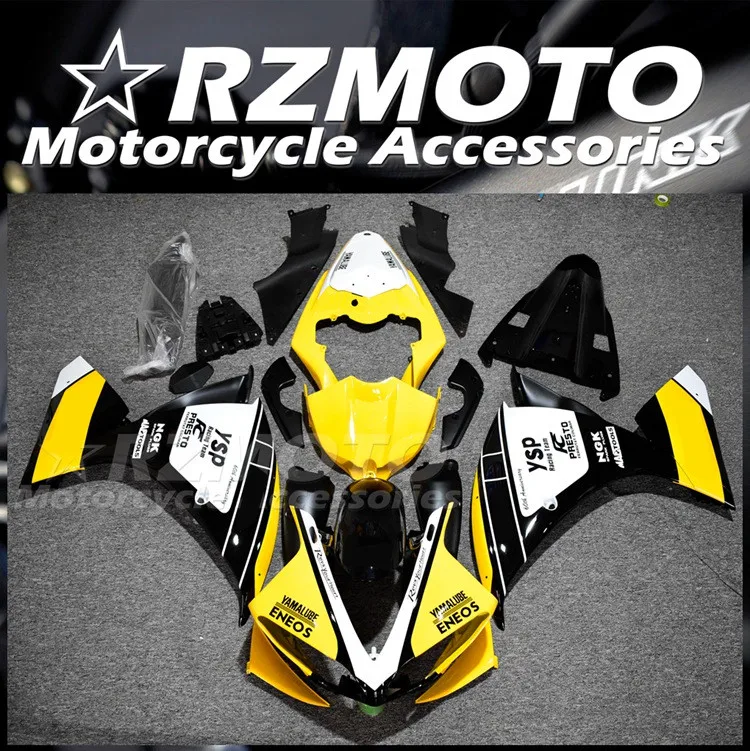 

Injection mold New ABS Whole Fairings Kit Fit for YAMAHA YZF-R1 R1 2009 2010 2011 09 10 11 Bodywork set Yellow YSP