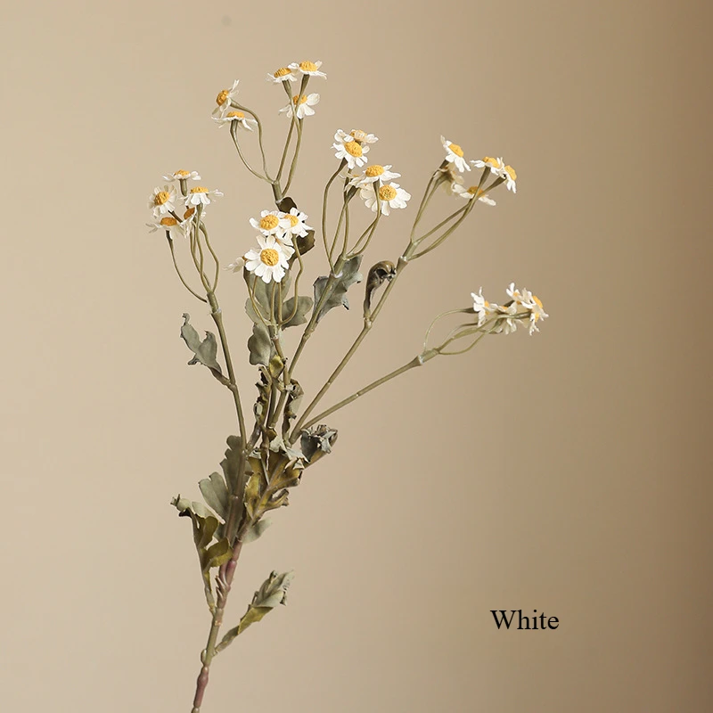 

20,9 дюймов осенний искусственный ромашка ромашка искусственный шелк цветы деревенский винтажный домашний декор для отеля и торгового центра