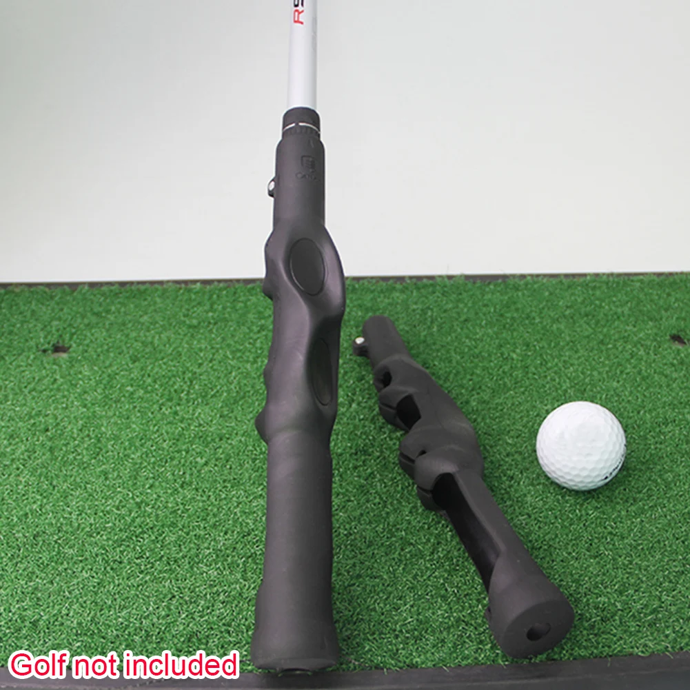 

Right Left Hand Golf Swing Grip Trainer Teaching Aid Outdoor Practice Tool Non Slip Gesture Alignment Club For Golfer Beginners