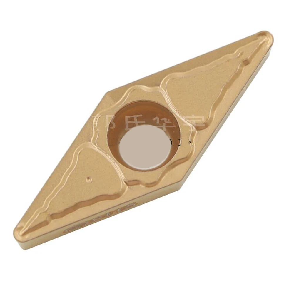 

Original Mechanical VBMT160408PC TT8125 r0.8 Carbide Inserts CNC Plates VBMT 160408 Turning Tools For Steel External Inspected