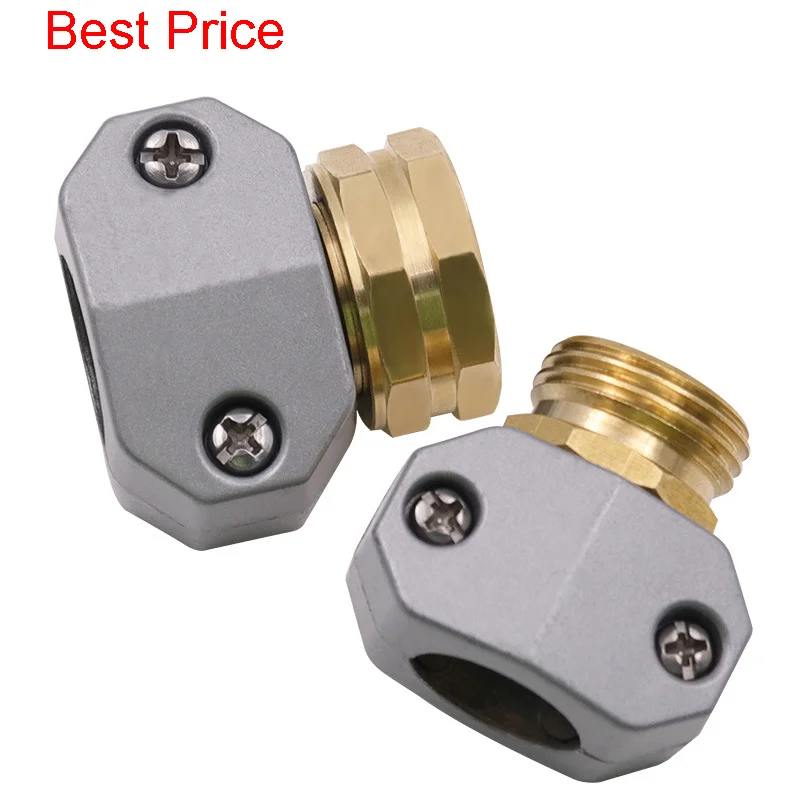 

10Pair American Garden Hose Repair Kit Garden Water Pipe Connector Water Pipe Joint Fastener Male and Female Head Set