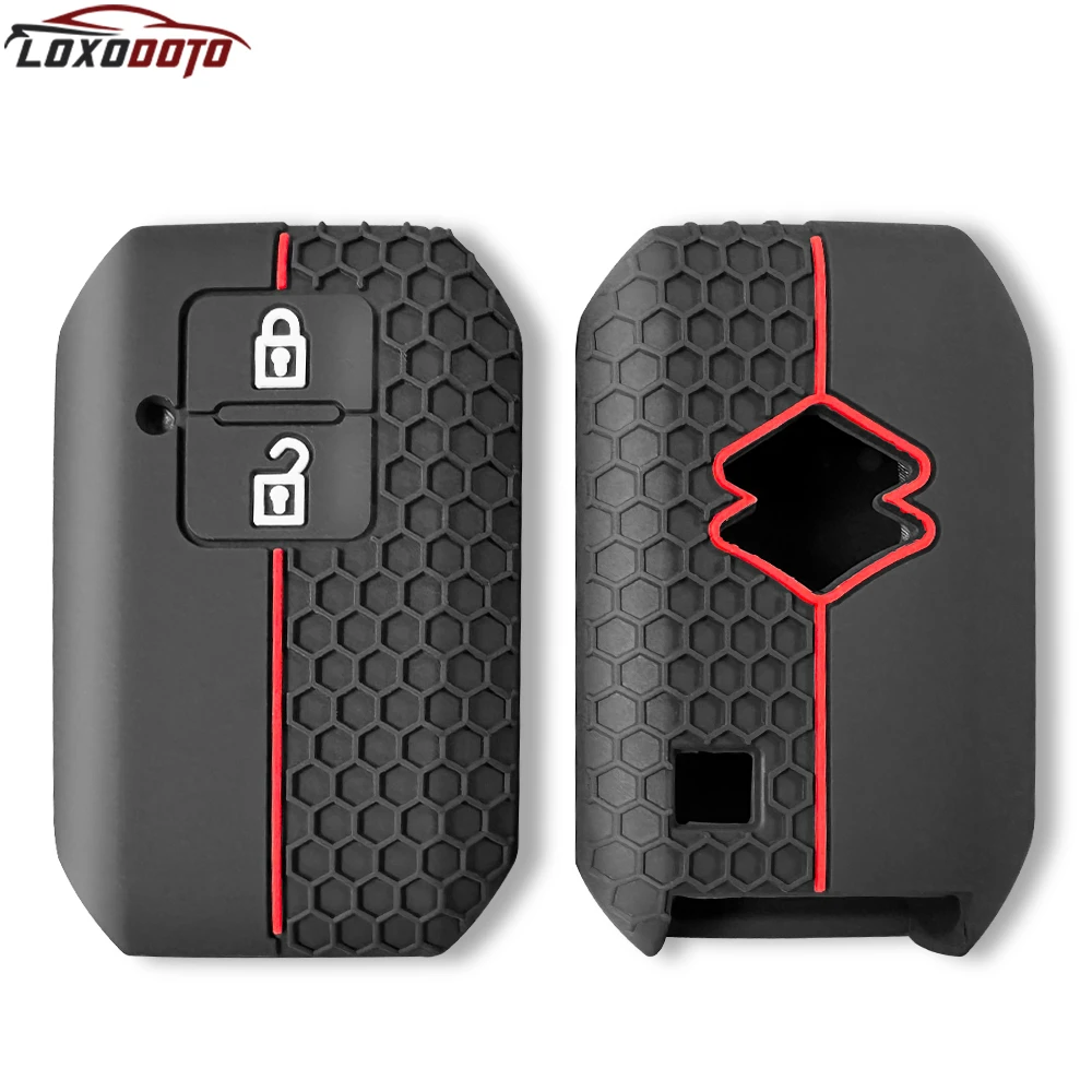 

Силиконовый чехол для ключей от машины чехол для ключей для Suzuki Swift Sport Vitara Ignis Jimney XL7 Ertiga XI7 Baleno 2020 2021 2022