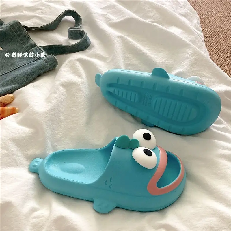 Sanrio Hangyodon тапочки для уличной одежды нескользящая домашняя обувь на толстой