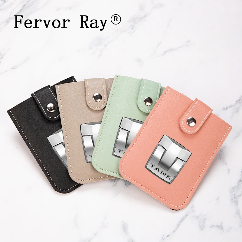 

Leather Credit Card Holder Bank Cardholder Case Walle For Great Wall GWM WEY Tank 300 Car Stuff