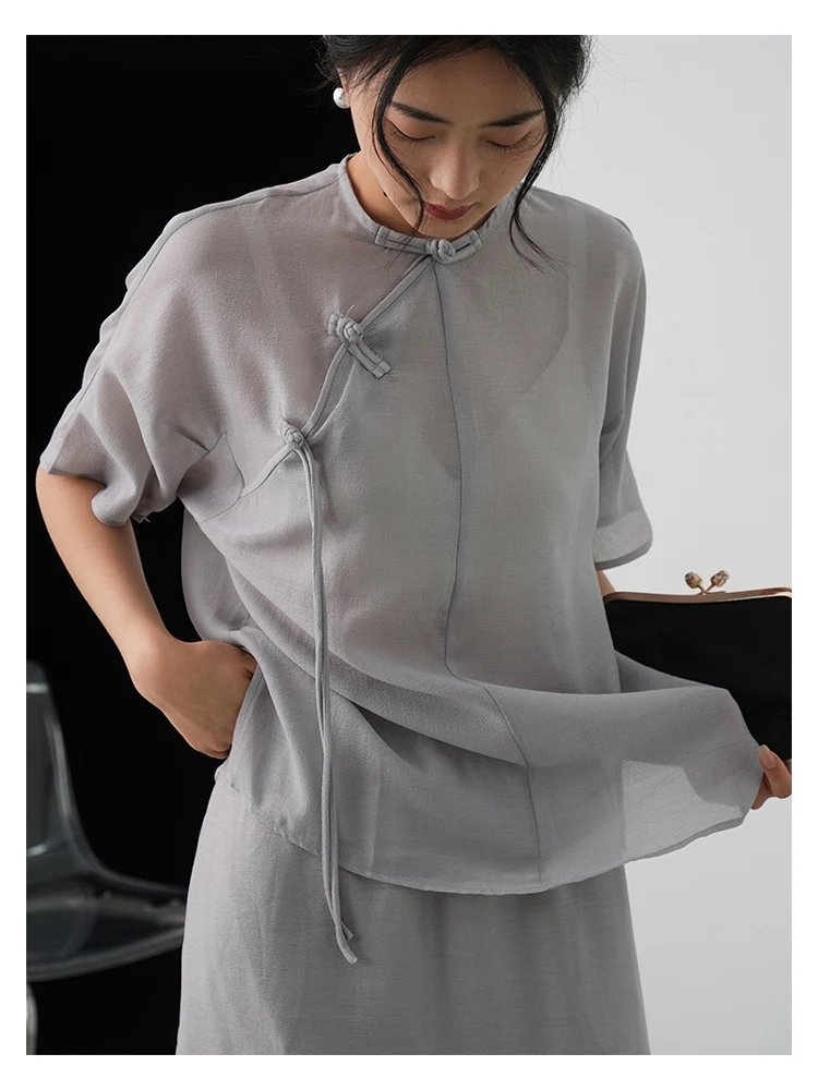 Специальное предложение газовый Элегантный Новый китайский комплект из 5 сгибов