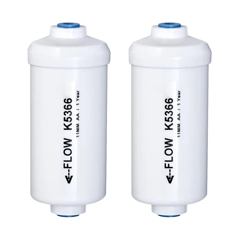 

2 Pcs Parts Fluoride Water Filter K5366 PF-2 Compatible With Gravity Water Filtering System Purification Elements