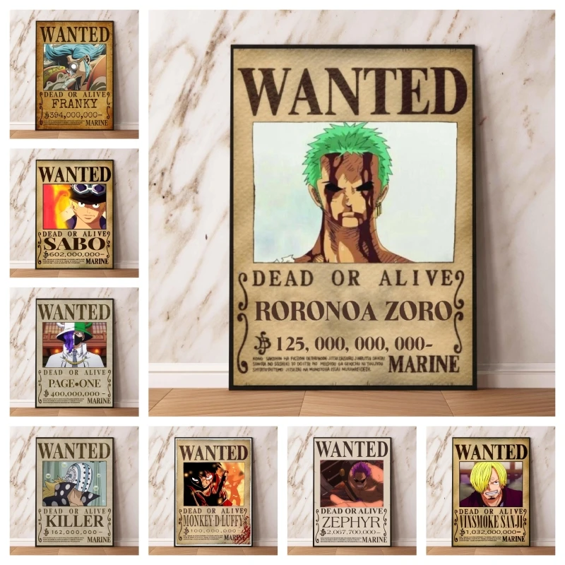 

Набор для рисования на холсте, цельные принты и принты «убийца» для гостиной и комиксов, настенное украшение, Детские экшн-фигурки