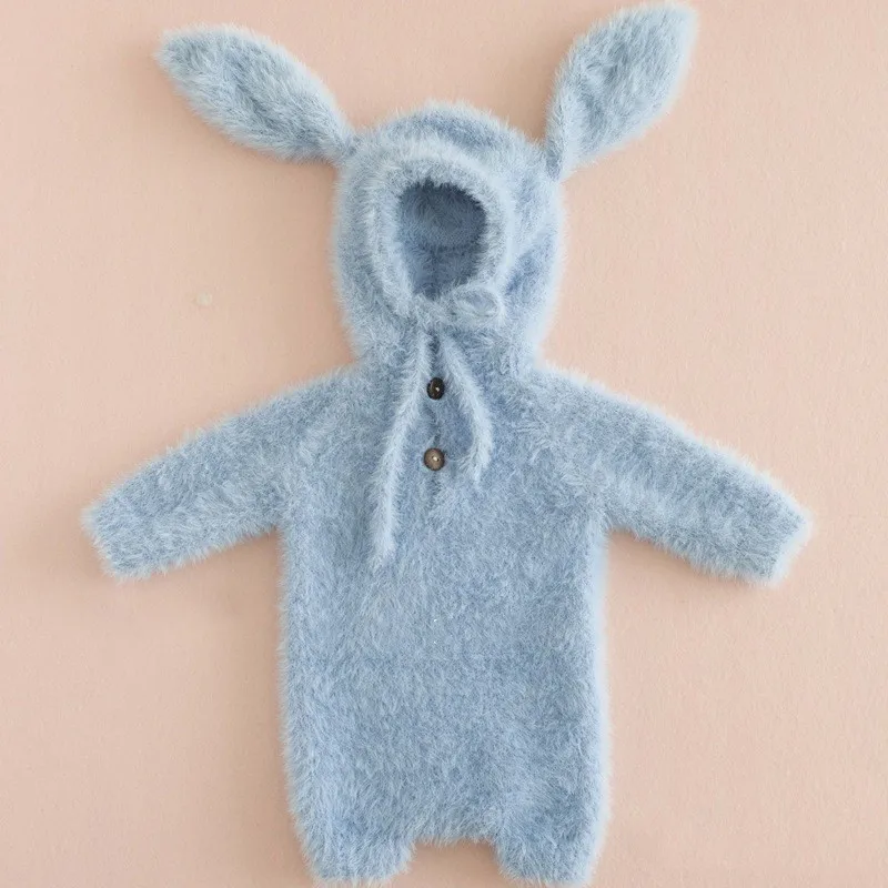 Фотофон для фотографирования новорожденных с искусственным мехом