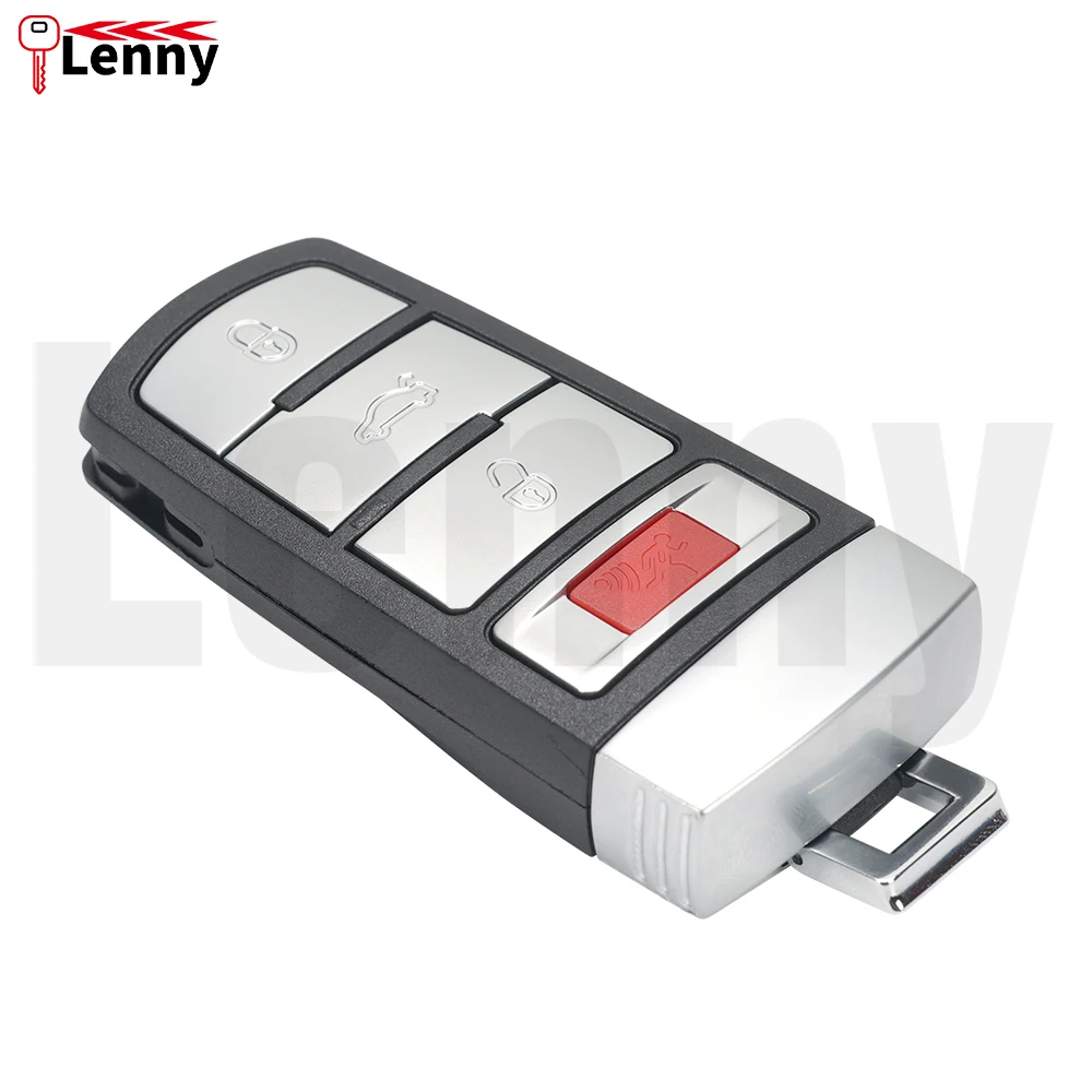 Фото Умный автомобильный ключ-пульт Lenny FCC:3C0959752BA-48chip/3C0959752BG-46chip с 3-4 кнопками для VW Volkswagen Magotan Passat B6 CC 3C B7 №5