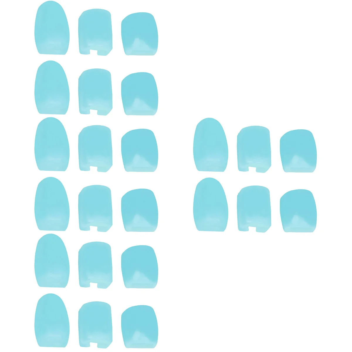 

24 pcs Saxophone Instrument Key Risers Sax Side Key Heightening Covers Side Key Cushions