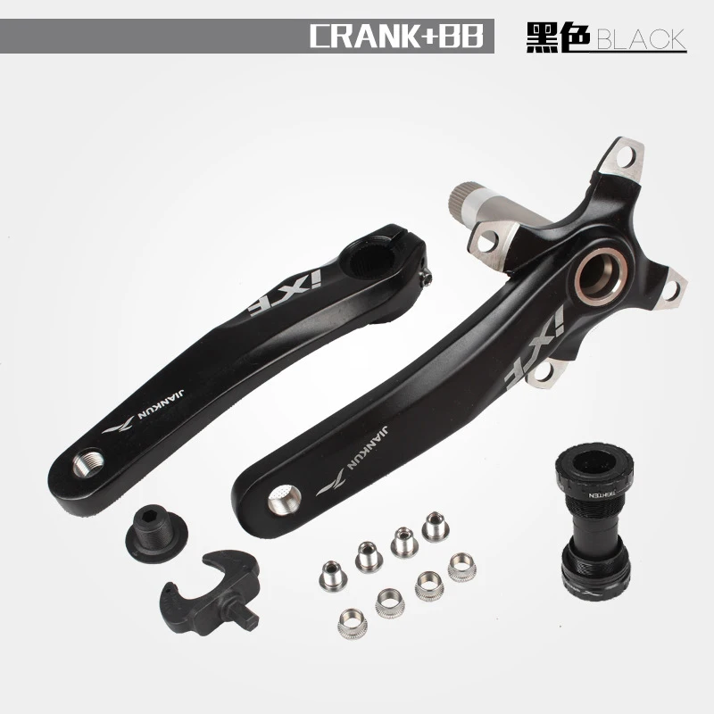 JIANKUN IXF MTB кривошипная система 170 мм 104BCD 32/34/36/38/40/42T велосипедная Звездочка Hollowtech |