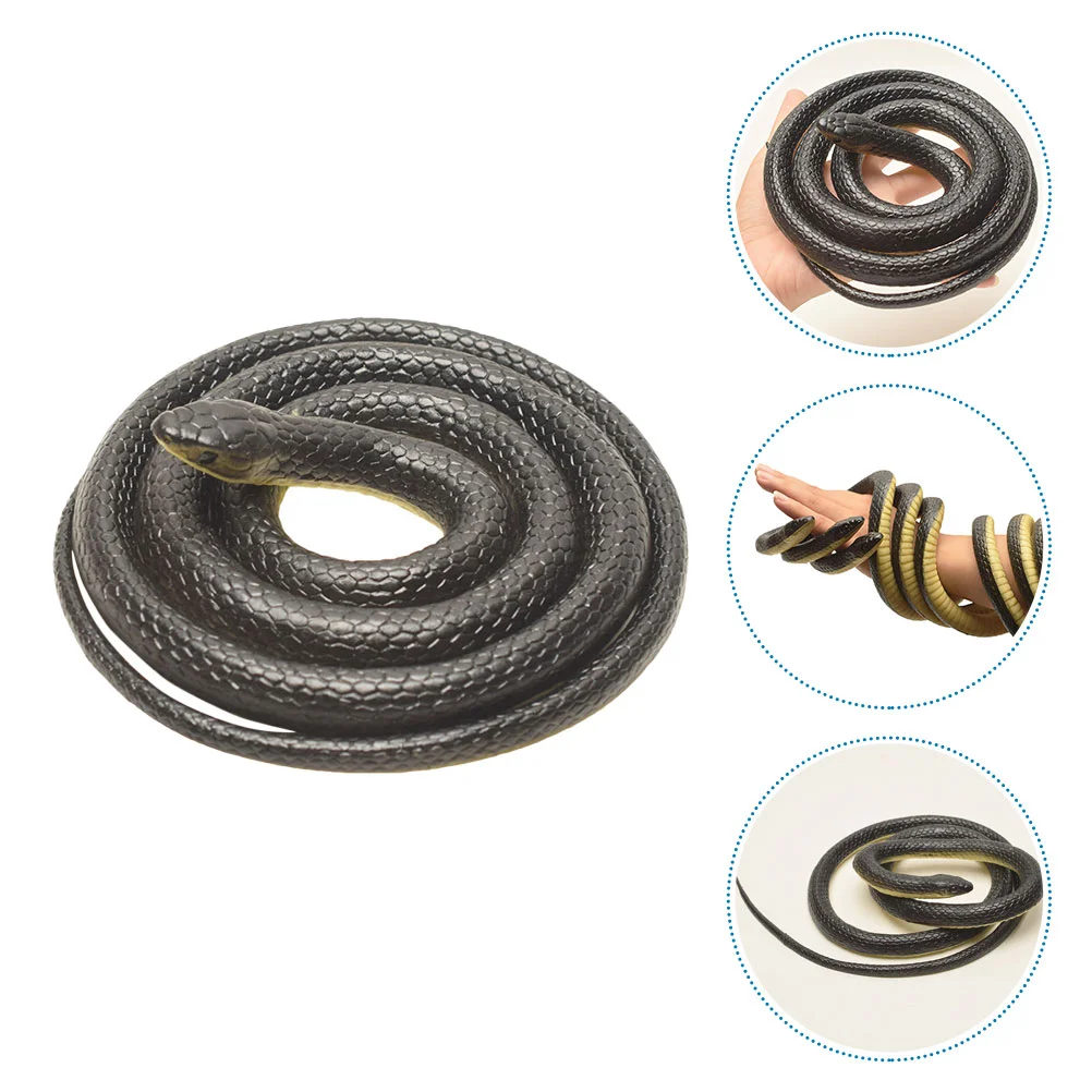 

Simulated Big Green Snake Party Prank Prop Toy Kidcraft Playset Realistic Model Snacks Kids Props Plaything Bizarre Fake