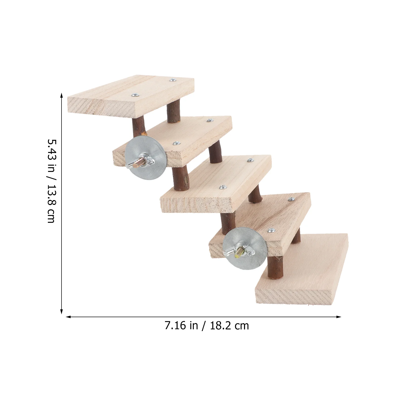 Лестница для восхождения хомяка игрушечная платформа крыс бревно деревянные