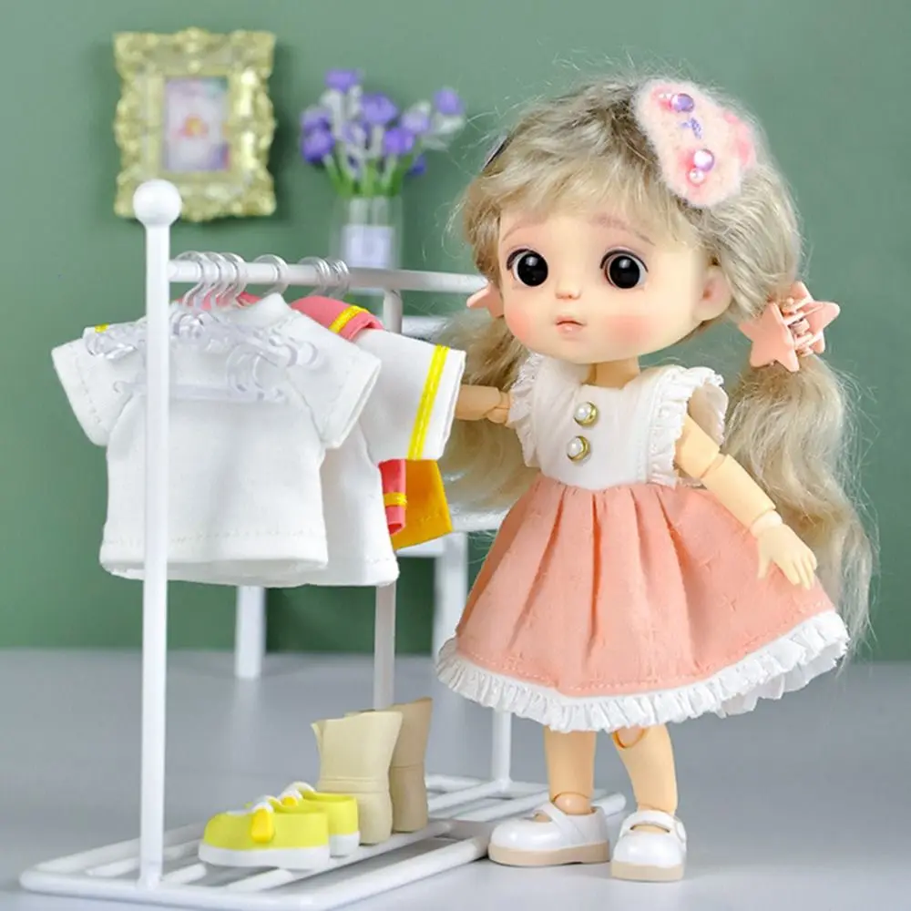 

Прозрачные аксессуары для кукольного платья, аксессуары для 1/12 дюймов, для 1/11 OB11, украшения для кукольного домика