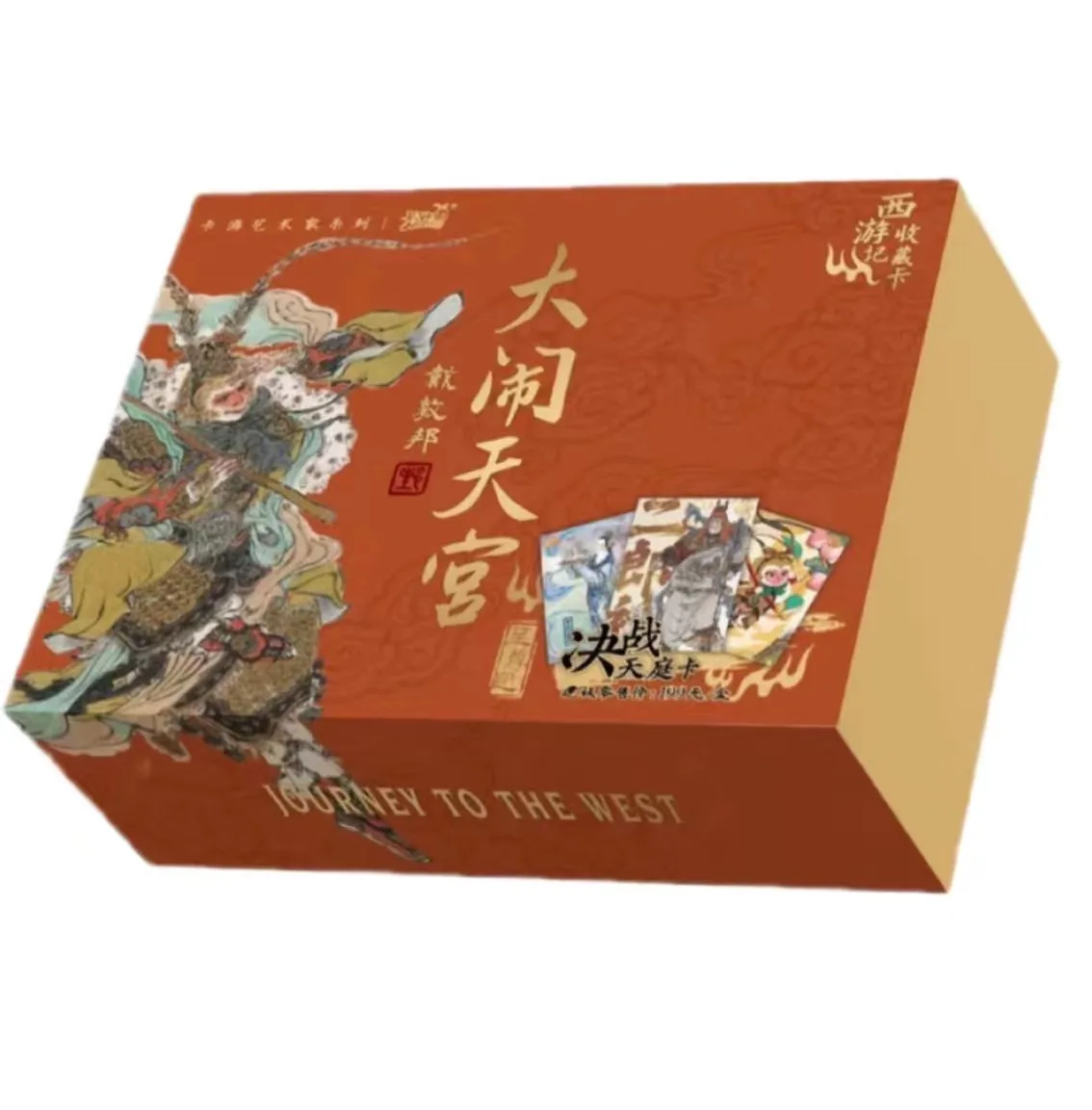 KAYOU Genuine Journey To The West Card Showdown in Heaven Supreme Pack Booster Box Коллекционная карта персонажей для