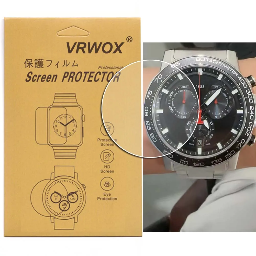 3 шт. круглая защитная пленка для экрана часов T120.417.11.041 T125.617 T116.617A T120.417A T120.417 T006.407A