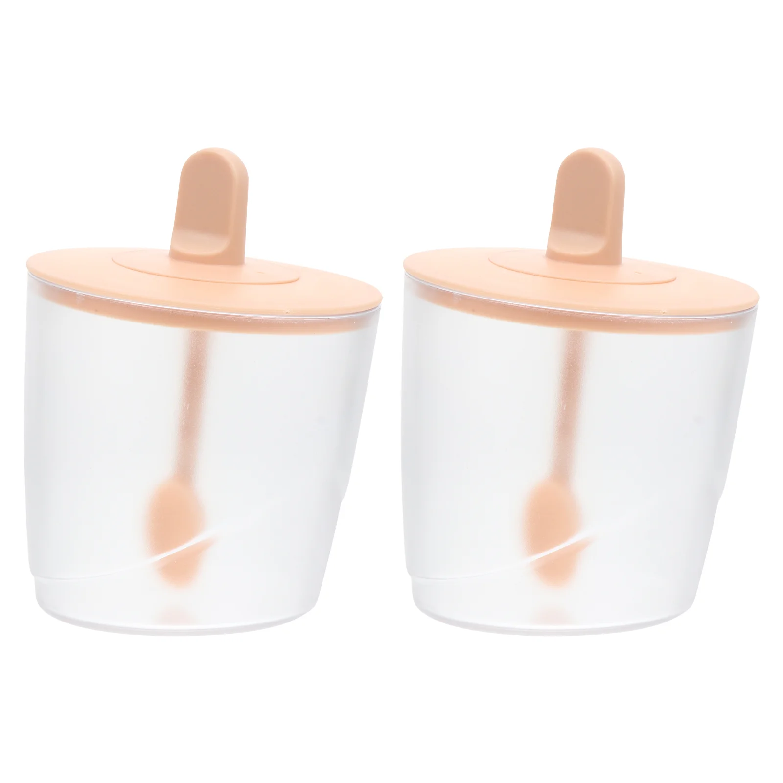 

2pcs Convenient Multipurpose Durable Practical Seasoning Containers Jars for Kitchen