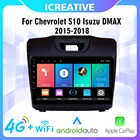 9 дюймовый сенсорный экран GPS-навигация мультимедийный плеер автомобильное радио для Chevrolet S10 Isuzu DMAX 2015 2016 2017 2018 Android 2 DIN