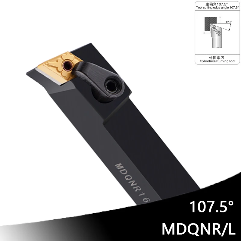 

MDQNR1616H11 MDQNR2020K11 MDQNR2525M11 MDQNR MDQNL CNC External Turning Tool Cutting Lathe Bar MDQNR1616 MDQNR2020 DNMG Inserts