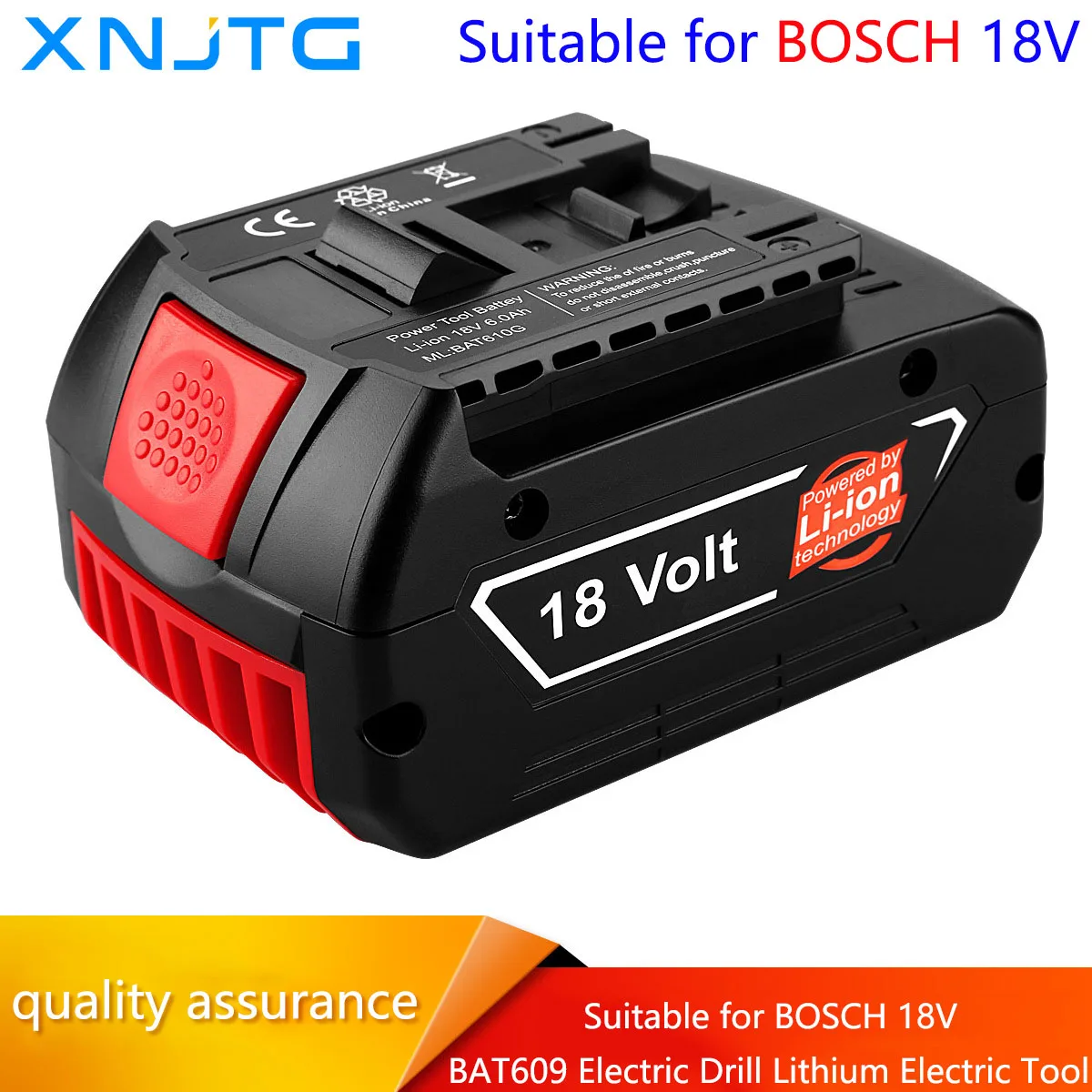 

Suitable for BOSCH18V BAT609 Electric Tool Battery Impact Wrench Electric Drill Backup Lithium Battery