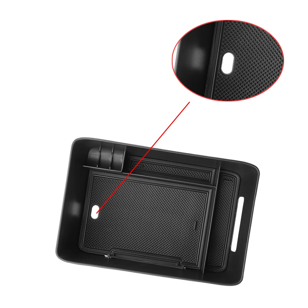 Для Hyundai Santa Fe 2024 органайзер для центральной консоли автомобиля лоток подлокотник