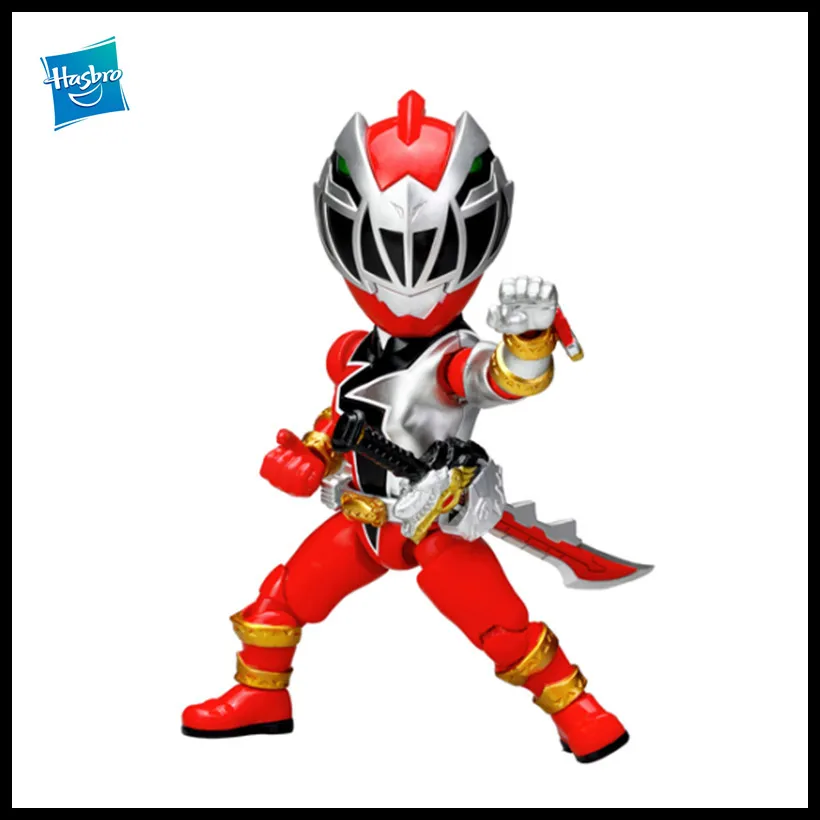 

New Power Rangers Action Q Series Red Ranger Collectible Anime Action Figures Model Desktop Decoration Children Christmas Gifts