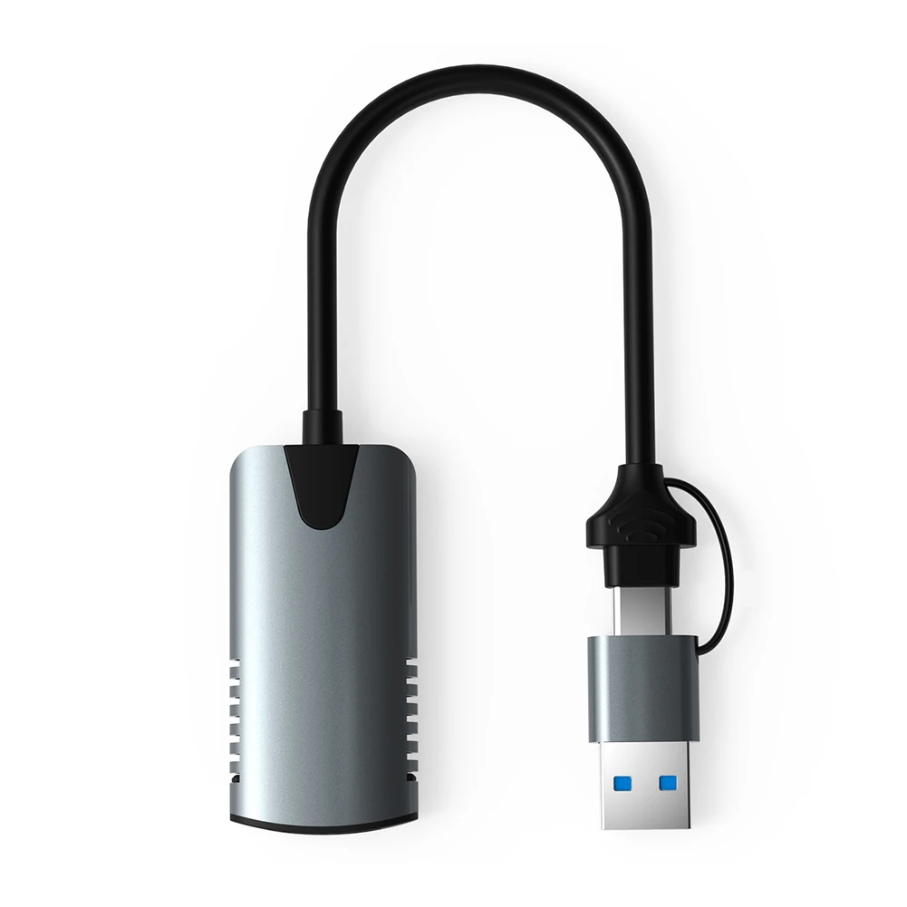 

HD 1080P HDMI-compatible USB 3.0 Video Capture Card USB C Type-C Video Game Grabber Camera Record Live Streamfor Switch PS4 PS5