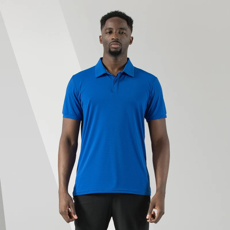 Рубашка-поло мужская с коротким рукавом дышащая теннисная майка для гольфа