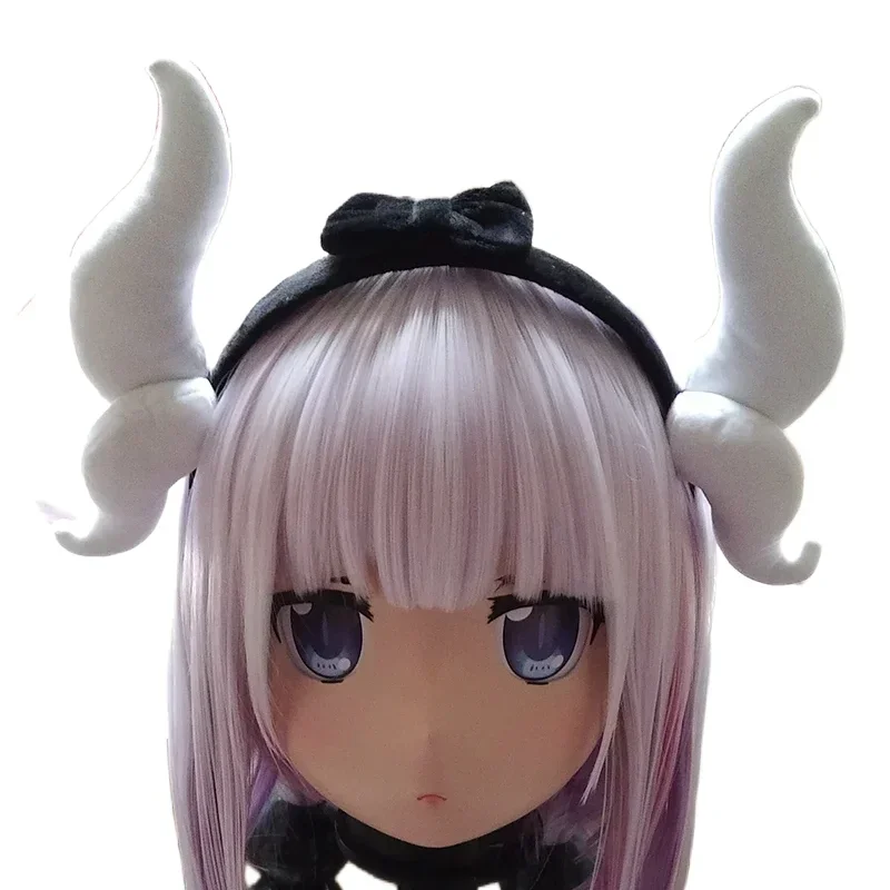 (RAIGEKI MAKS 32) Смола 3/4 Голова Женщина/Девушка Кигуруми Аниме Косплей Маски Crossdress