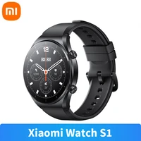 global version xiaomi mi watch s1 gps smart watch 1 43 amoled sapphire display spo%e2%82%82 monitoring wireless charging mi smartwatch