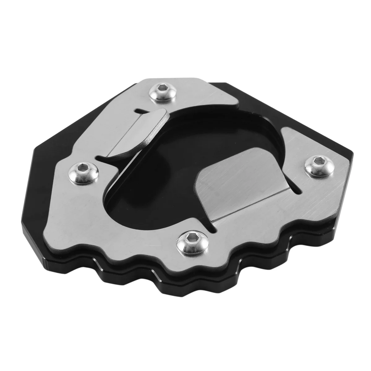 

Motorcycle Accessories Kickstand Side Stand Support Extension Foot Pad Base for 1200 Tiger1200