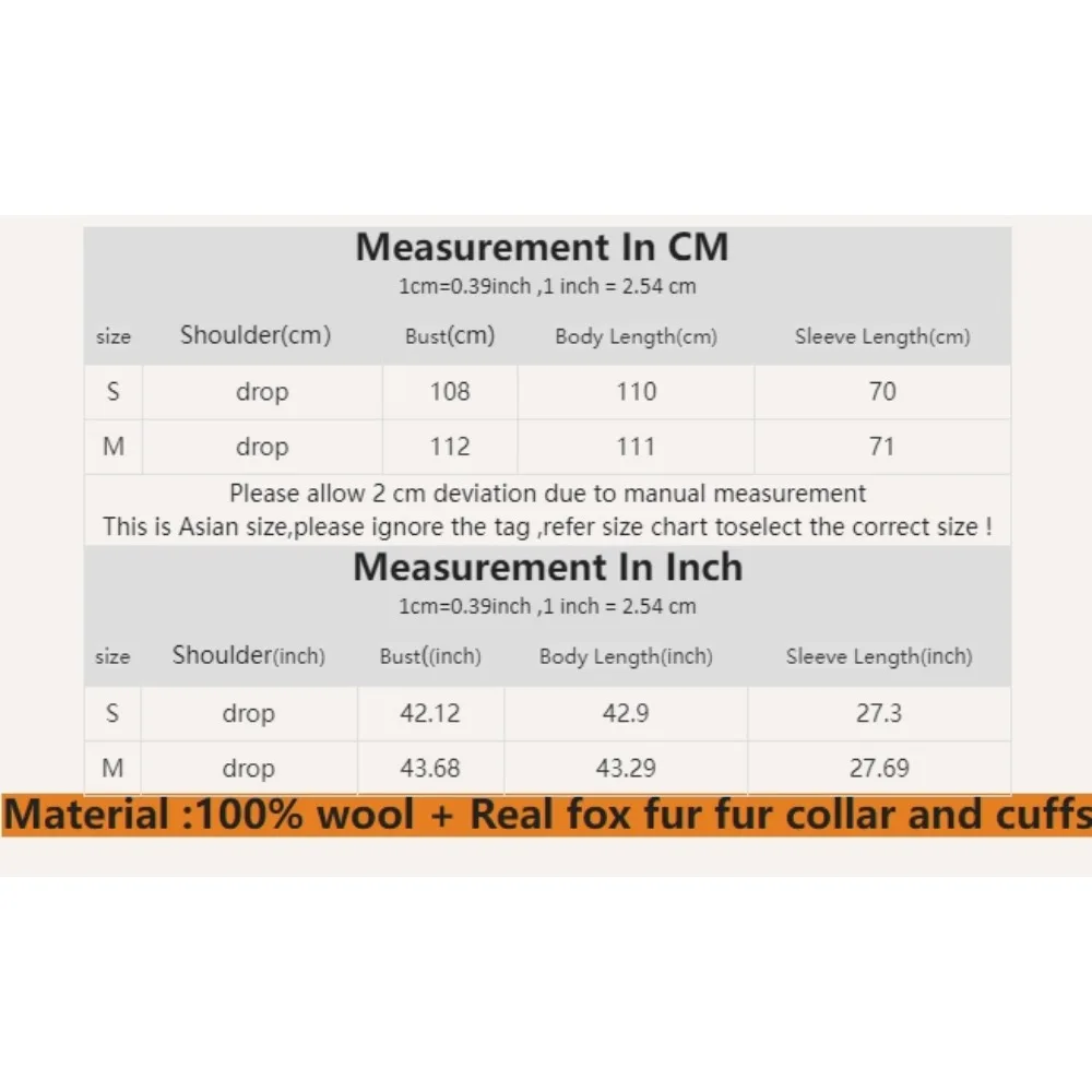 Oftbuy Женское Длинное Шерстяное Пальто С Воротником Из Натурального Лисьего Меха