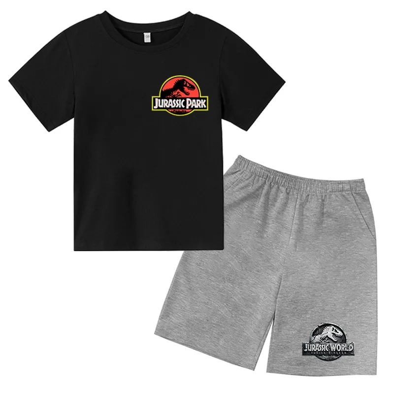 

Jurassic World 4T-14T Kids T Shirt Dinosaur 2D Print T Shirt Boy Girls Fashion Short Sleeve T Shirt Kids T Shirt