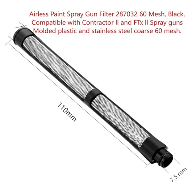 10/20 шт. безвоздушный распылительный насос фильтр сетка 60 фотофильтр для 390 /395/ 490/