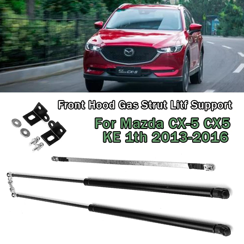 For Mazda CX-5 CX5 KE 1th 2013-2016 Front Engine Cover Bonnet Hood Shock Lift Struts Bar Support Arm Gas Hydraulic