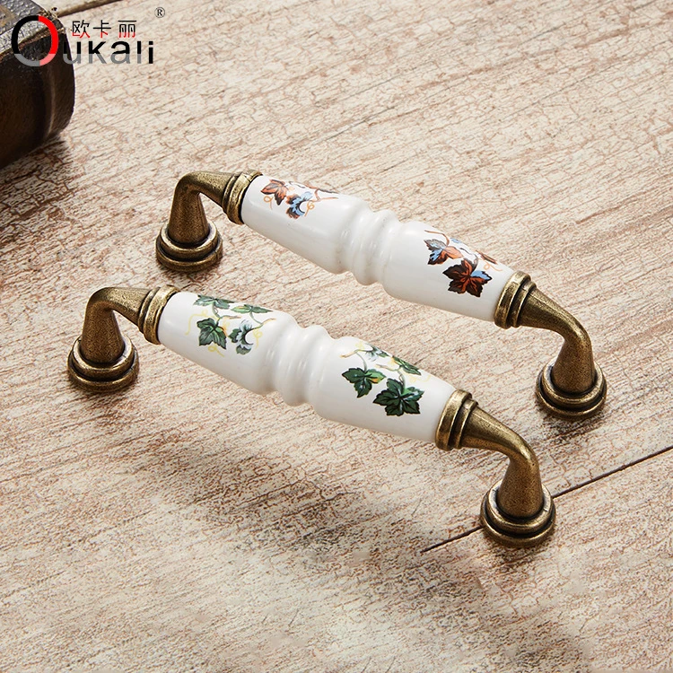 

Creative Modern Cabinet Pulls Ceramic Cabinet Handles Nordic Kitchen Furniture Handle Children's Shoe Cabinets Drawers Door Home