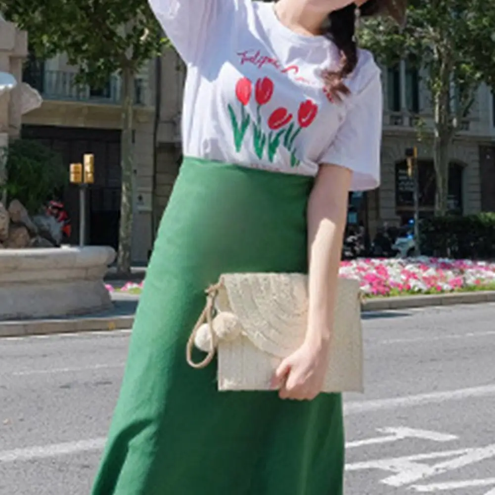 

Straw Bag Women Girls Fashion Crossbody Envelope Bag Handbag Wholesale Straw Shoulder Elegant Beach 3colors Clutch Bag Summ H7G6