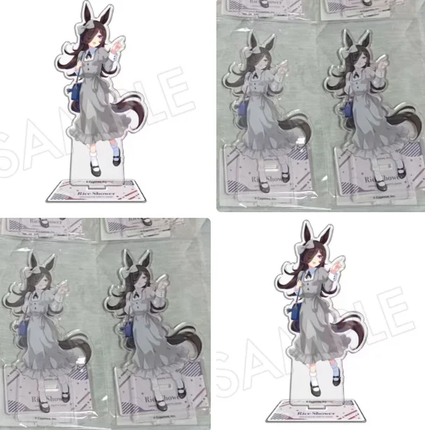 Фото Игровая фигурка Pretty Derby Rice Shower: акриловая подставка, декор для стола, подарок, коллекционная фигурка, украшение на день рождения, Рождество, Хэллоуин №1