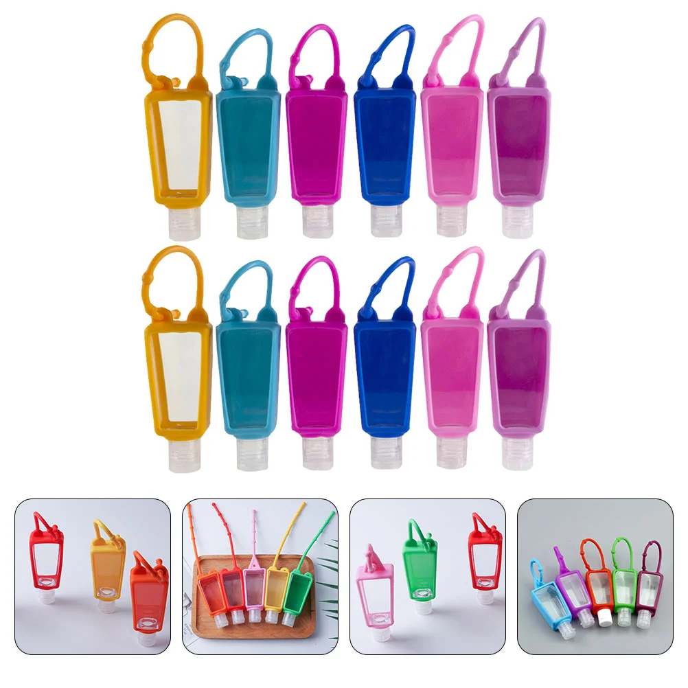 

Bottle Travel Christmas Keychain Refillable Hand Party Bottles Fillers Bag Favor Silicone Containers Small Toiletry