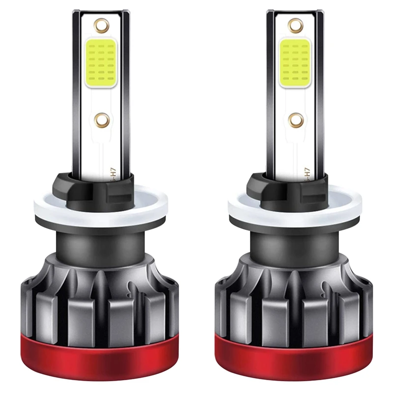 

2PCS LED Motorcycle Headlight 8000K 3000LM Blue LED Fog Light Waterproof Super Bright Car