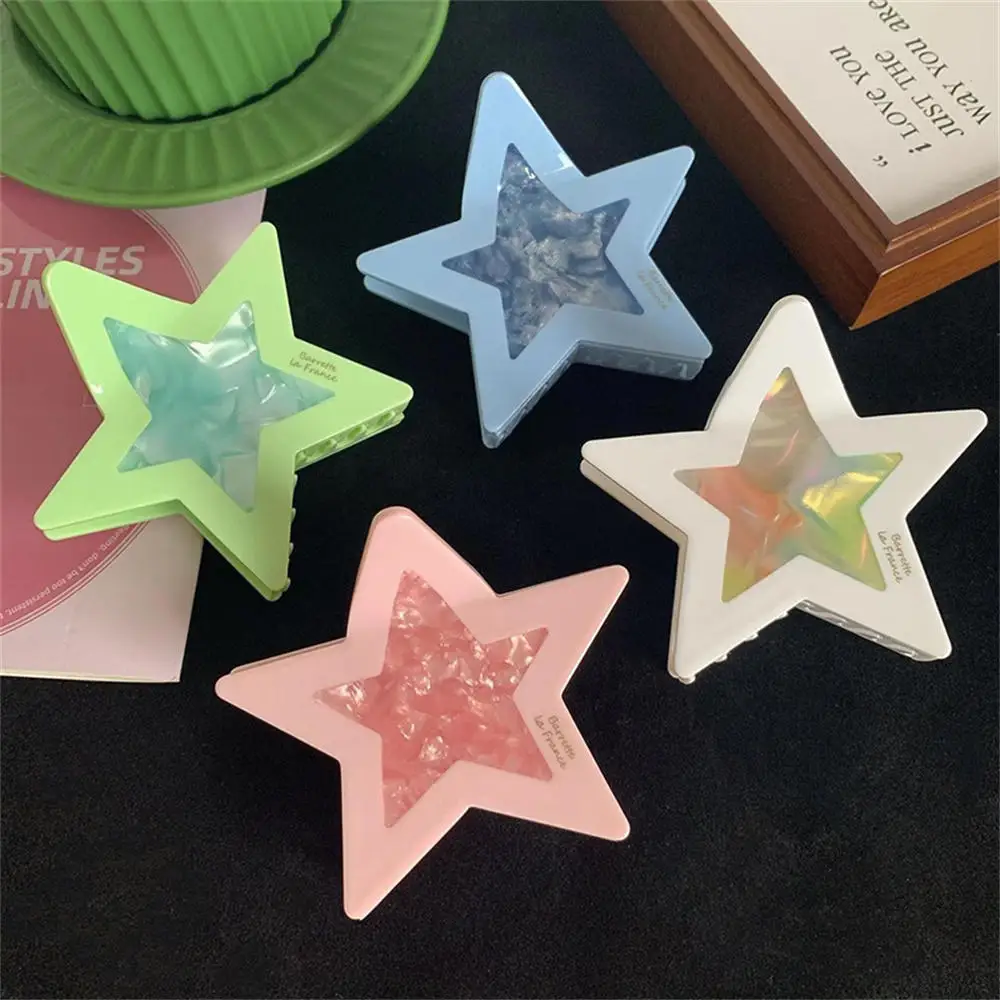 Ed Hair Clips Geometric Star Grab Clip Ins Cute Cool Sexy Women Girls Hairpin Barrettes Hair Accessories Gift