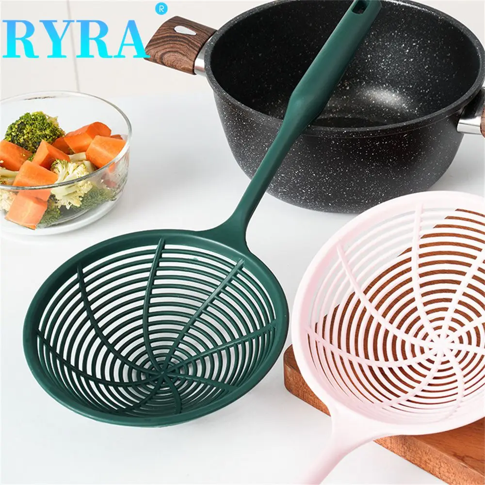 

Noodles Dumpling Strainer 1pcs High Temperature Resistant Long Handle Spoon Kitchen Tool Non-stick Pan Kitchen Accessories