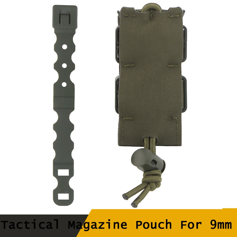 

Tactical Magazine Pouch 9mm Hunting Airsoft Accessories Molle Shooting Quick Release Mag Pouches Cs Army War Game Holster Case
