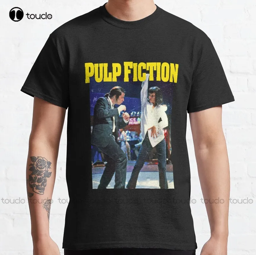 

Pulp Fiction Dance Classic T-Shirt Cat Shirts For Women Custom Aldult Teen Unisex Digital Printing Tee Shirt Xs-5Xl Cotton New