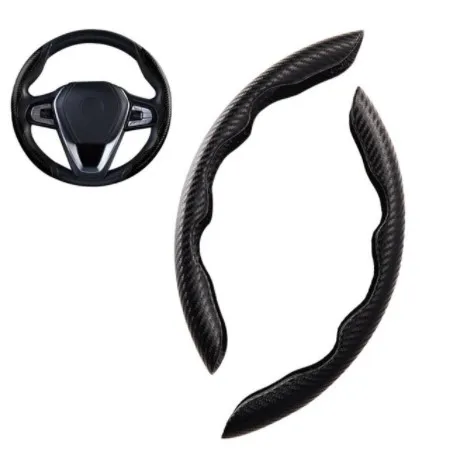 

1 пара, универсальная накладка на руль автомобиля из углеродного волокна