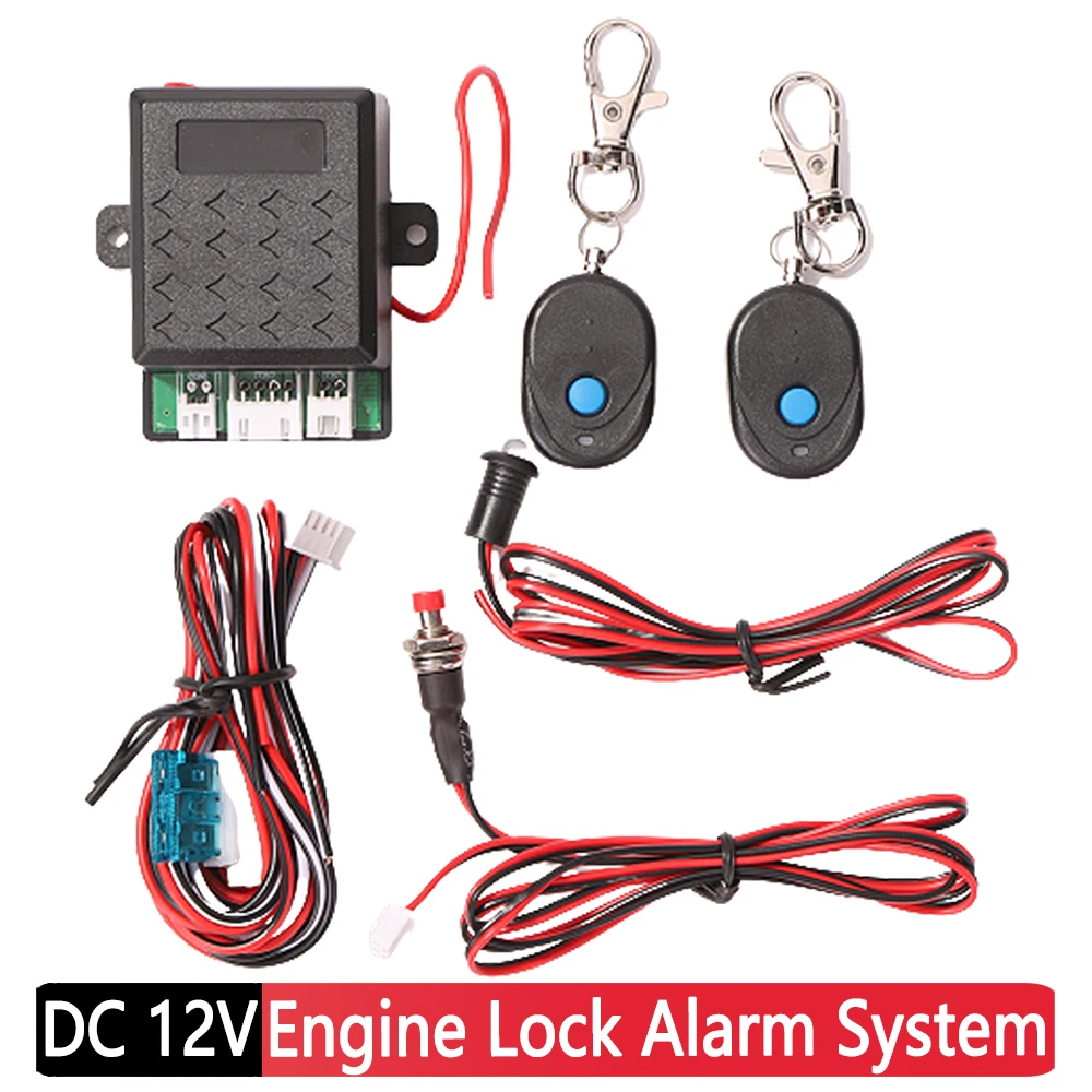 Беспроводной Иммобилайзер Двигателя Автомобильная Сигнализация 433 9 МГц
